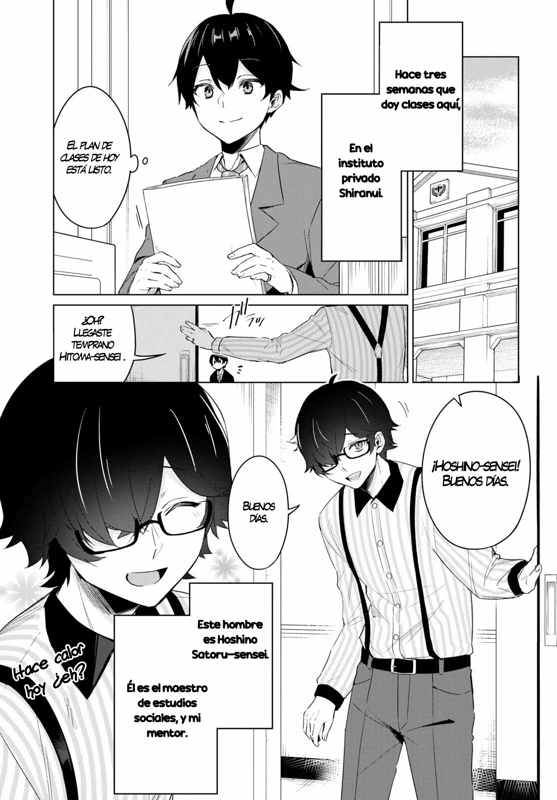Jingai Kyoushitsu no Ningen Kirai Kyoushi ~Hitoma-sensei, Watashi-tachi ni Ningen wo Oshiete kuremasu ka….?~ Capítulo 2 - Page 4