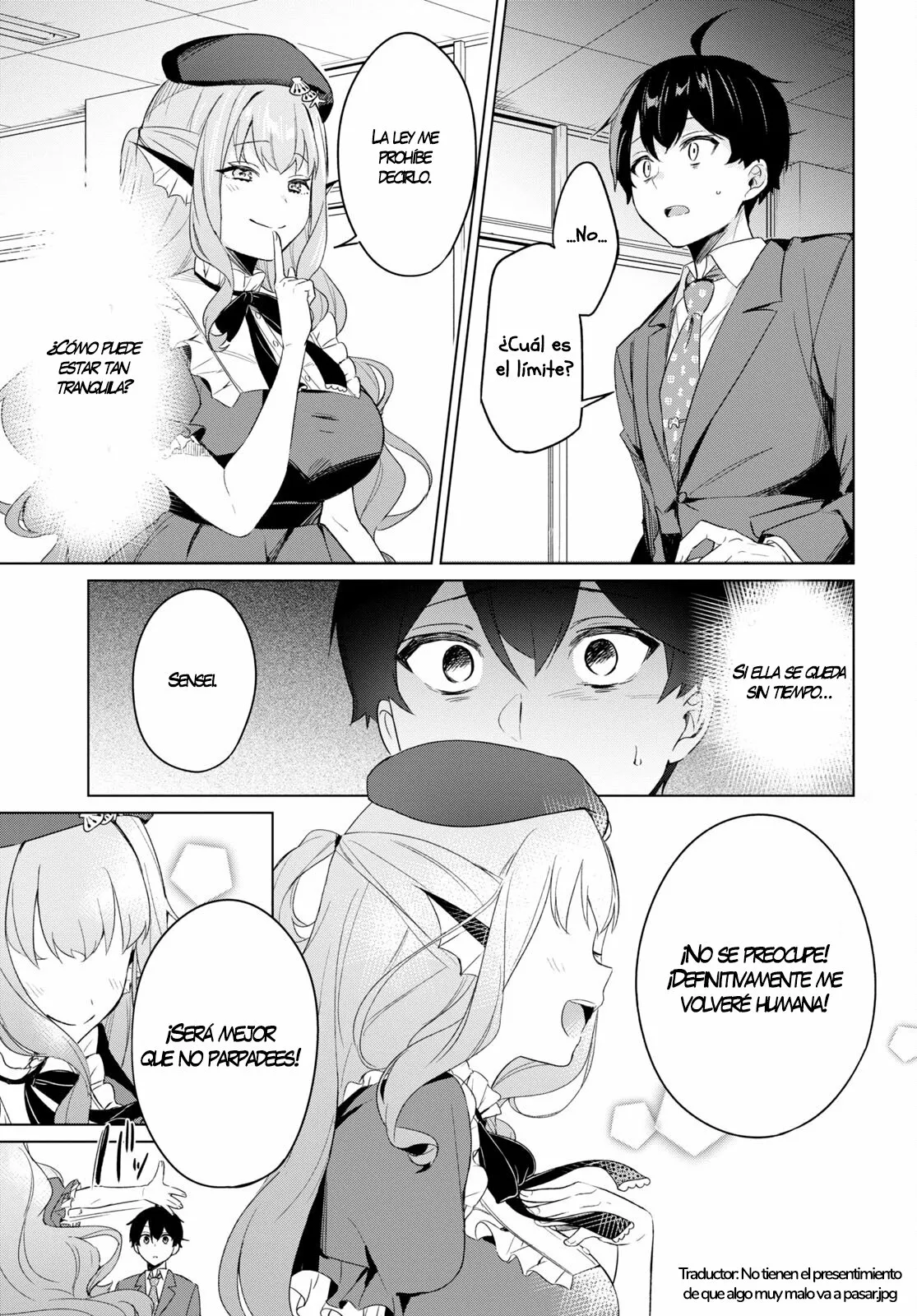Jingai Kyoushitsu no Ningen Kirai Kyoushi ~Hitoma-sensei, Watashi-tachi ni Ningen wo Oshiete kuremasu ka….?~ Capítulo 2 - Page 40