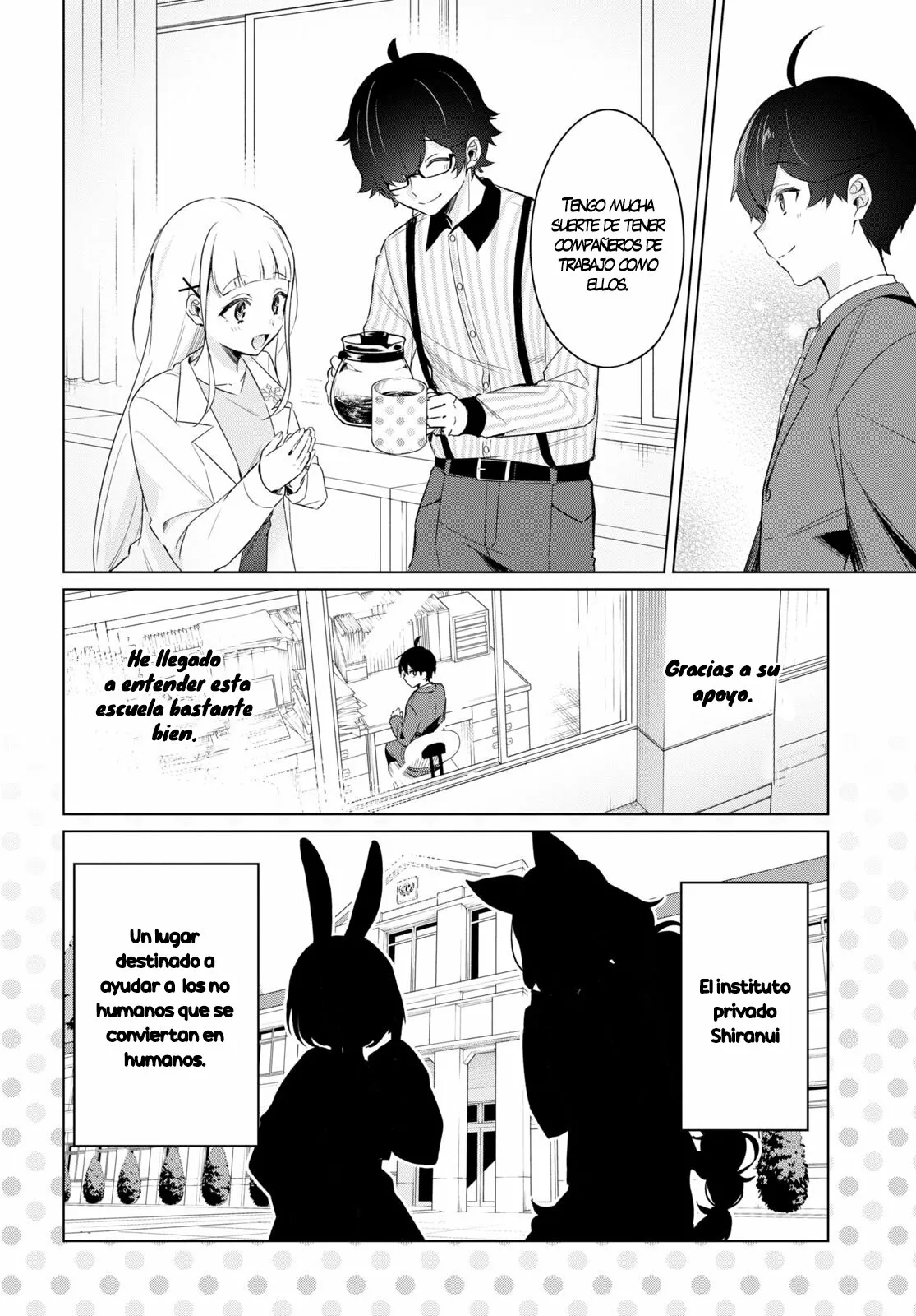 Jingai Kyoushitsu no Ningen Kirai Kyoushi ~Hitoma-sensei, Watashi-tachi ni Ningen wo Oshiete kuremasu ka….?~ Capítulo 2 - Page 9