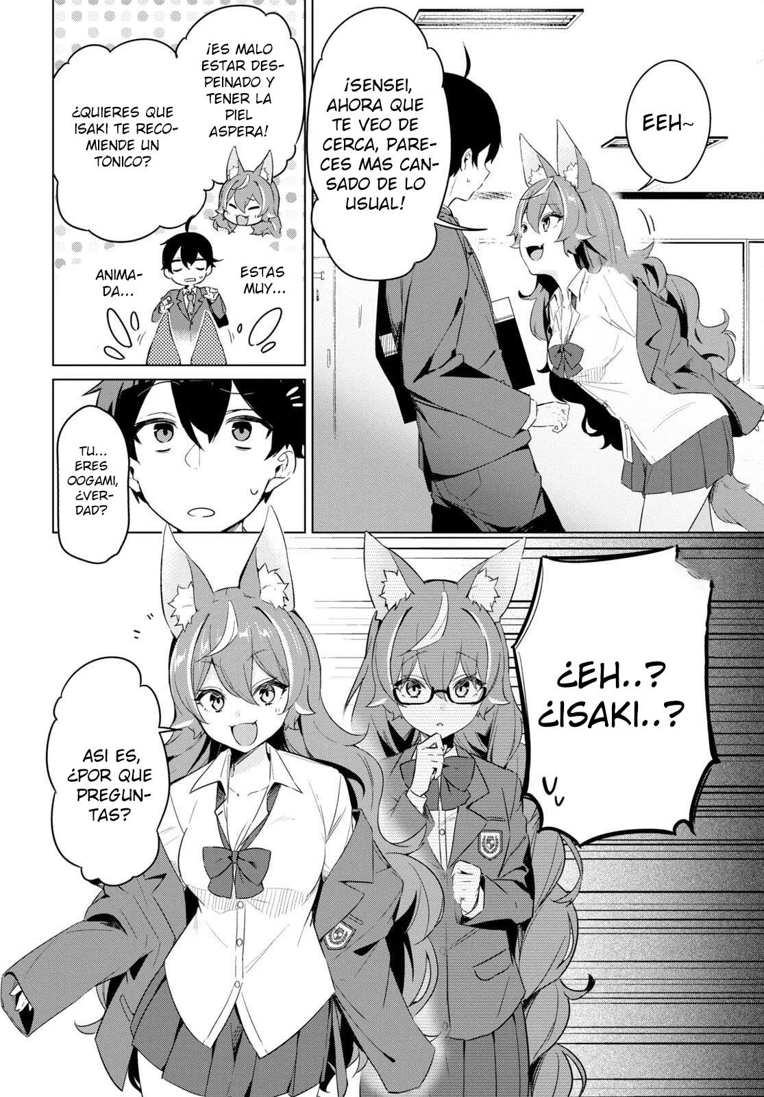 Jingai Kyoushitsu no Ningen Kirai Kyoushi ~Hitoma-sensei, Watashi-tachi ni Ningen wo Oshiete kuremasu ka….?~ Capítulo 3.1 - Page 10