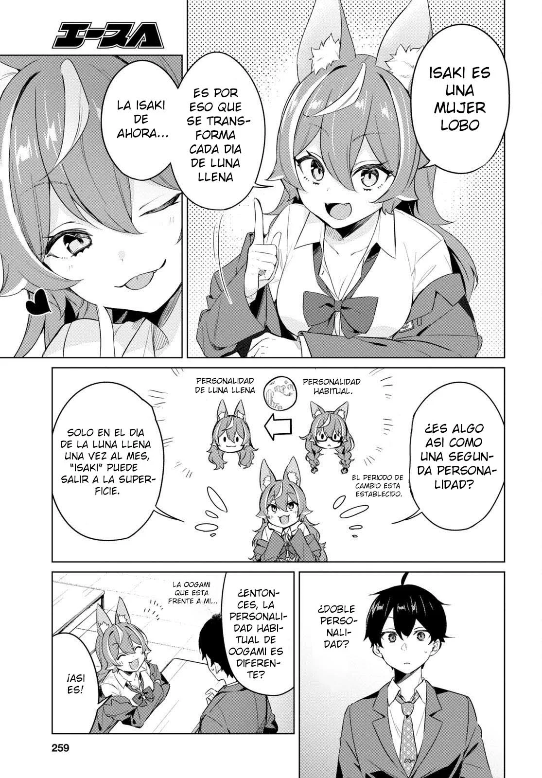 Jingai Kyoushitsu no Ningen Kirai Kyoushi ~Hitoma-sensei, Watashi-tachi ni Ningen wo Oshiete kuremasu ka….?~ Capítulo 3.1 - Page 13