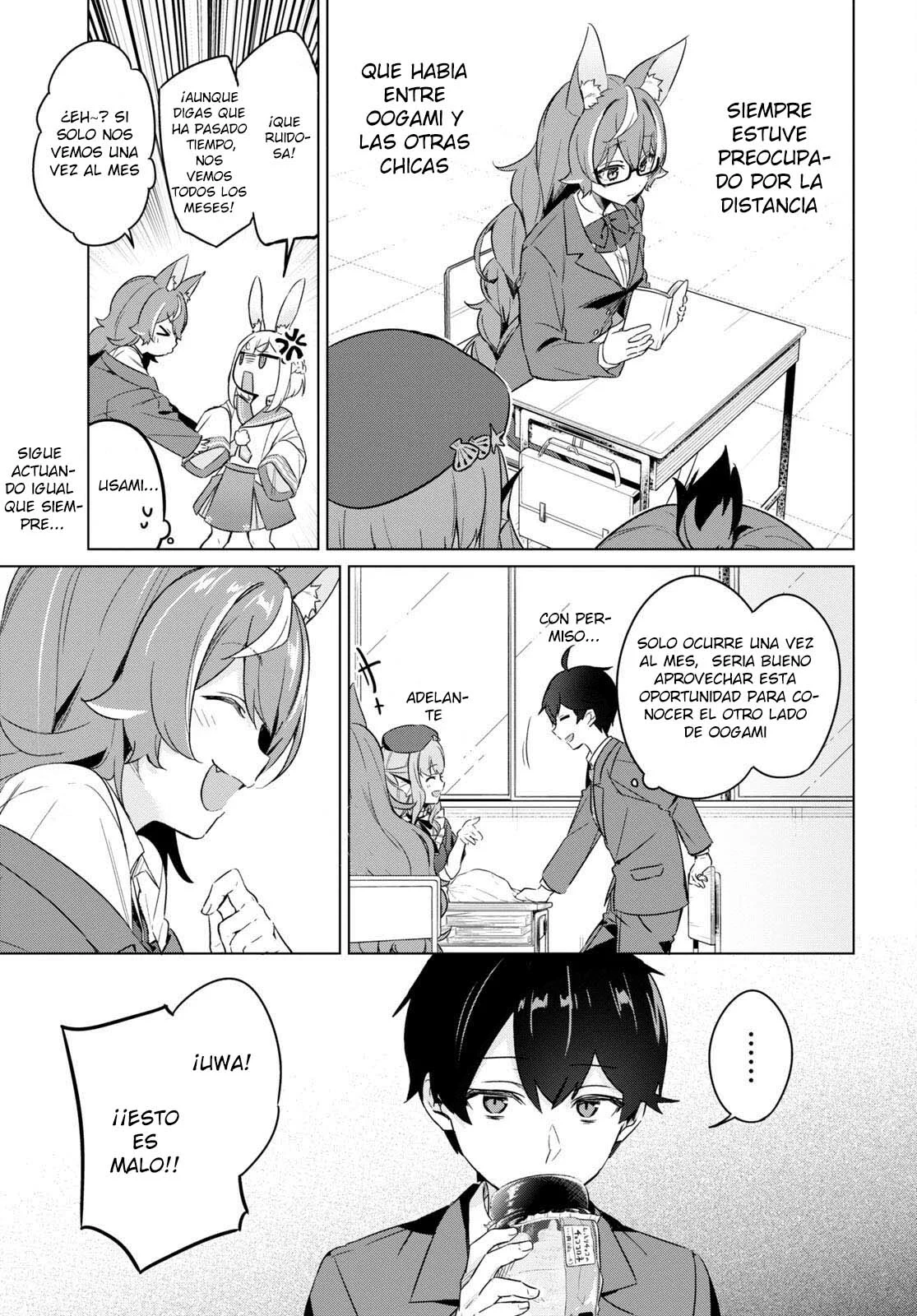 Jingai Kyoushitsu no Ningen Kirai Kyoushi ~Hitoma-sensei, Watashi-tachi ni Ningen wo Oshiete kuremasu ka….?~ Capítulo 3.1 - Page 17