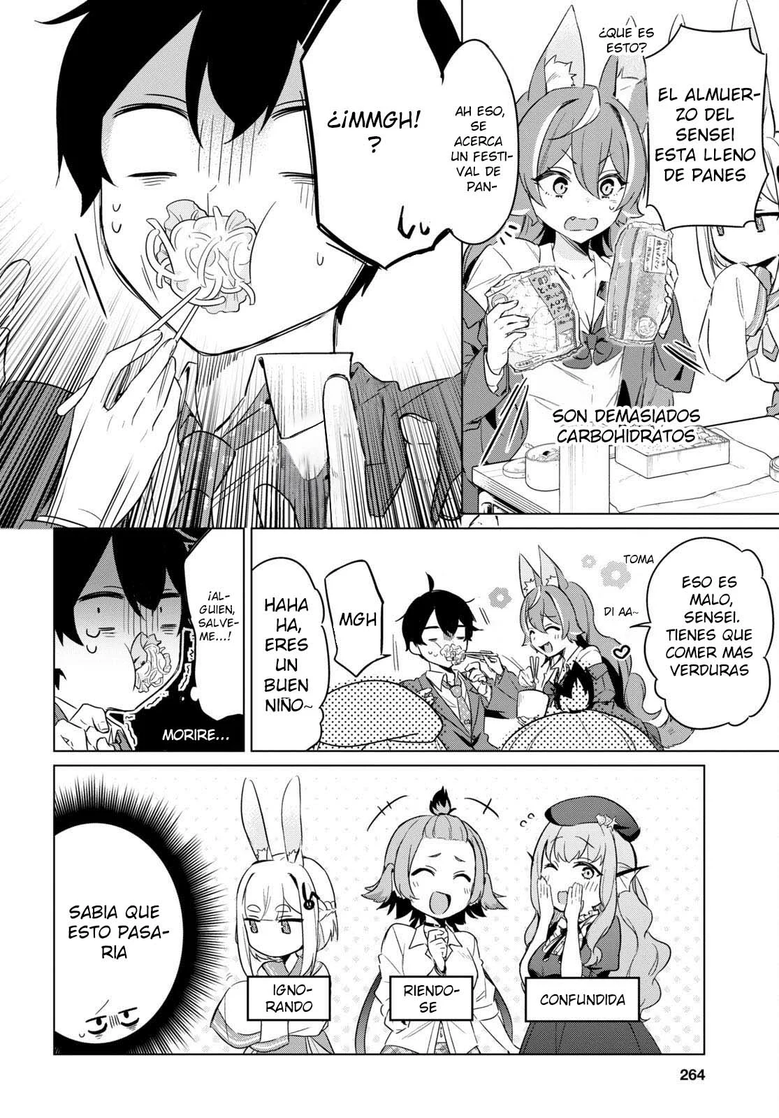 Jingai Kyoushitsu no Ningen Kirai Kyoushi ~Hitoma-sensei, Watashi-tachi ni Ningen wo Oshiete kuremasu ka….?~ Capítulo 3.1 - Page 18