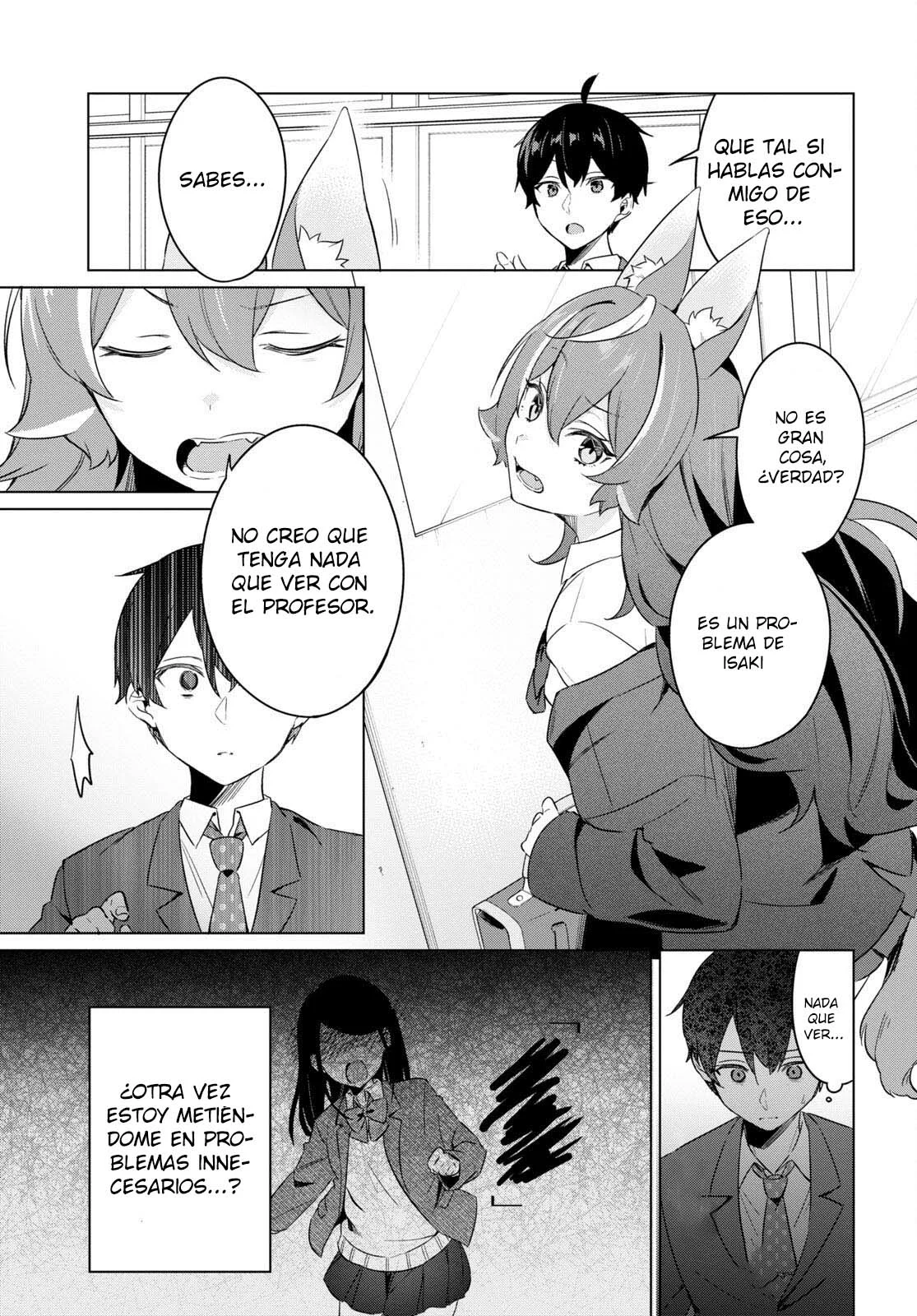 Jingai Kyoushitsu no Ningen Kirai Kyoushi ~Hitoma-sensei, Watashi-tachi ni Ningen wo Oshiete kuremasu ka….?~ Capítulo 3.2 - Page 10