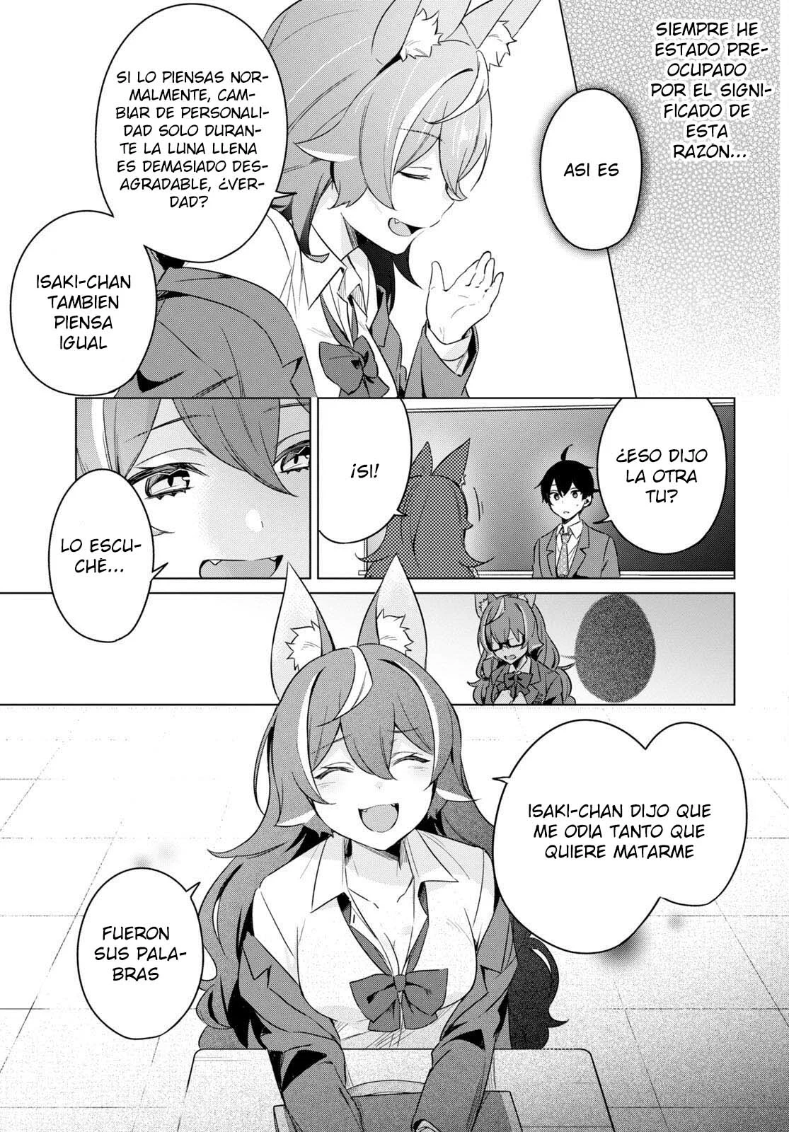 Jingai Kyoushitsu no Ningen Kirai Kyoushi ~Hitoma-sensei, Watashi-tachi ni Ningen wo Oshiete kuremasu ka….?~ Capítulo 3.2 - Page 12