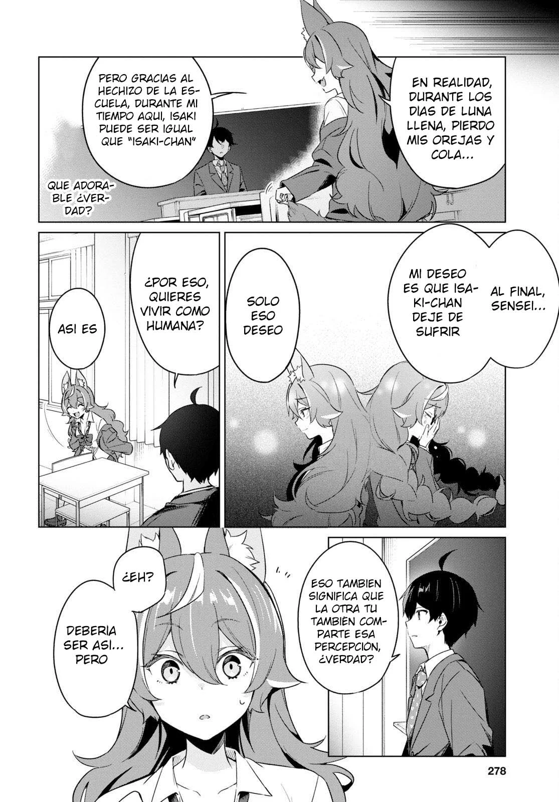 Jingai Kyoushitsu no Ningen Kirai Kyoushi ~Hitoma-sensei, Watashi-tachi ni Ningen wo Oshiete kuremasu ka….?~ Capítulo 3.2 - Page 17