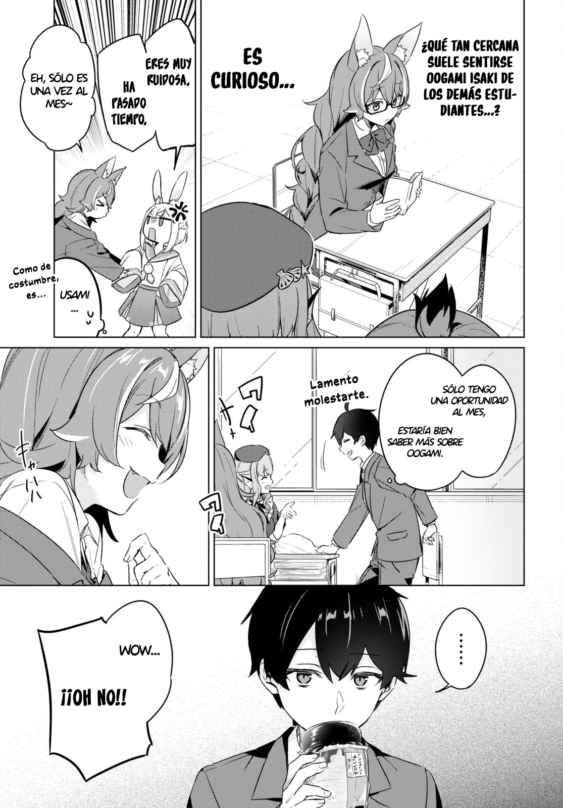 Jingai Kyoushitsu no Ningen Kirai Kyoushi ~Hitoma-sensei, Watashi-tachi ni Ningen wo Oshiete kuremasu ka….?~ Capítulo 3 - Page 14