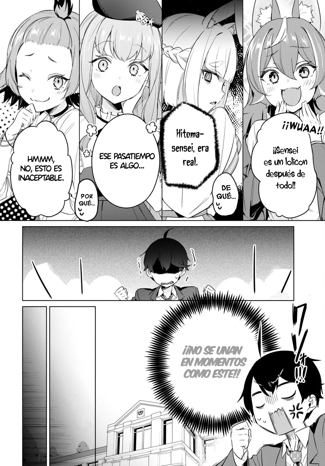Jingai Kyoushitsu no Ningen Kirai Kyoushi ~Hitoma-sensei, Watashi-tachi ni Ningen wo Oshiete kuremasu ka….?~ Capítulo 3 - Page 19