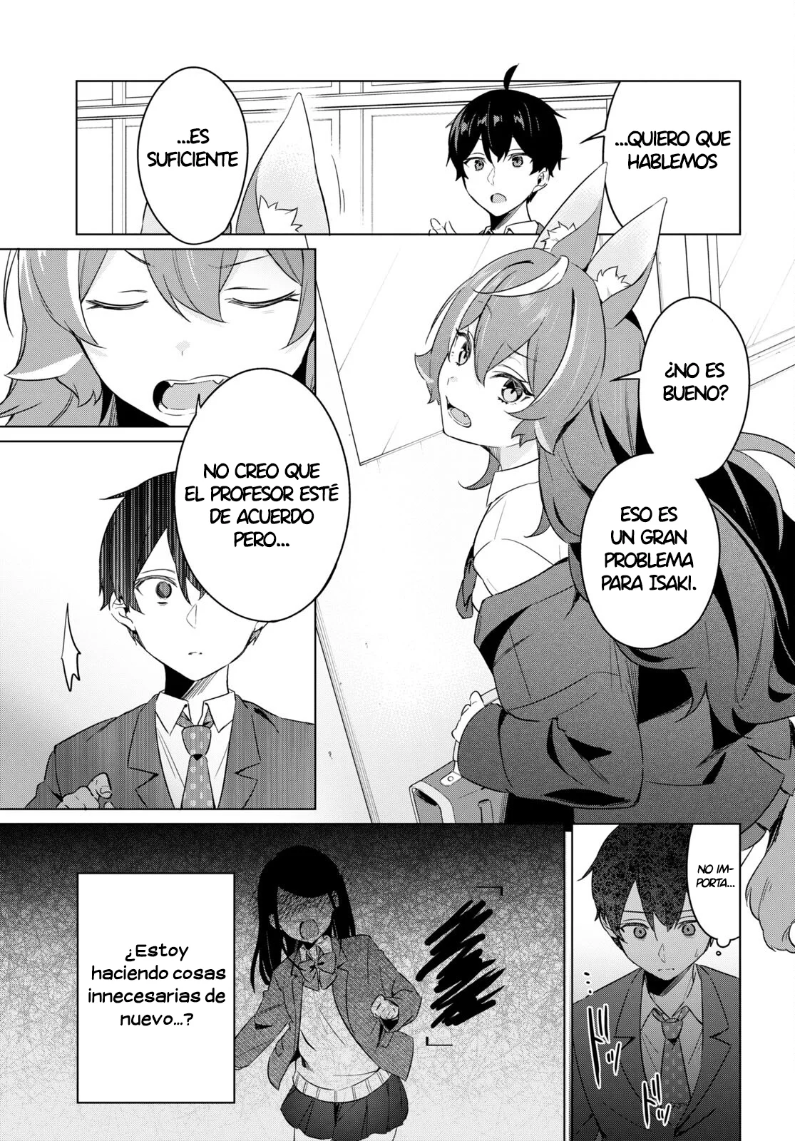 Jingai Kyoushitsu no Ningen Kirai Kyoushi ~Hitoma-sensei, Watashi-tachi ni Ningen wo Oshiete kuremasu ka….?~ Capítulo 3 - Page 22
