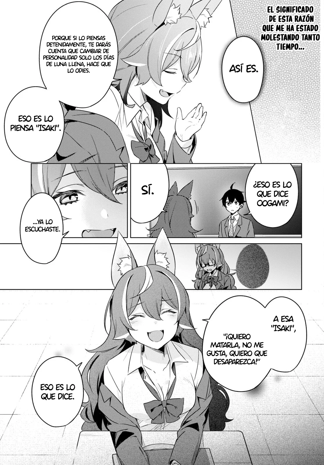 Jingai Kyoushitsu no Ningen Kirai Kyoushi ~Hitoma-sensei, Watashi-tachi ni Ningen wo Oshiete kuremasu ka….?~ Capítulo 3 - Page 24