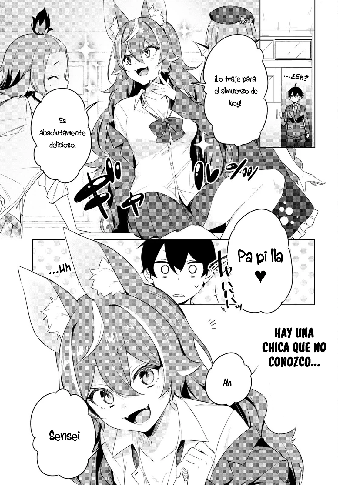 Jingai Kyoushitsu no Ningen Kirai Kyoushi ~Hitoma-sensei, Watashi-tachi ni Ningen wo Oshiete kuremasu ka….?~ Capítulo 3 - Page 6
