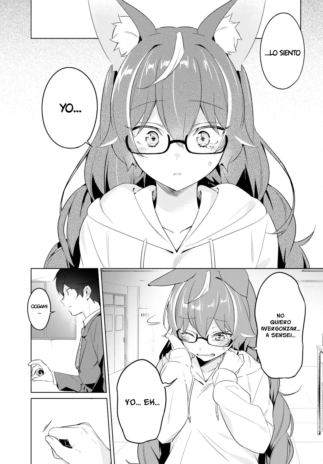 Jingai Kyoushitsu no Ningen Kirai Kyoushi ~Hitoma-sensei, Watashi-tachi ni Ningen wo Oshiete kuremasu ka….?~ Capítulo 4 - Page 12