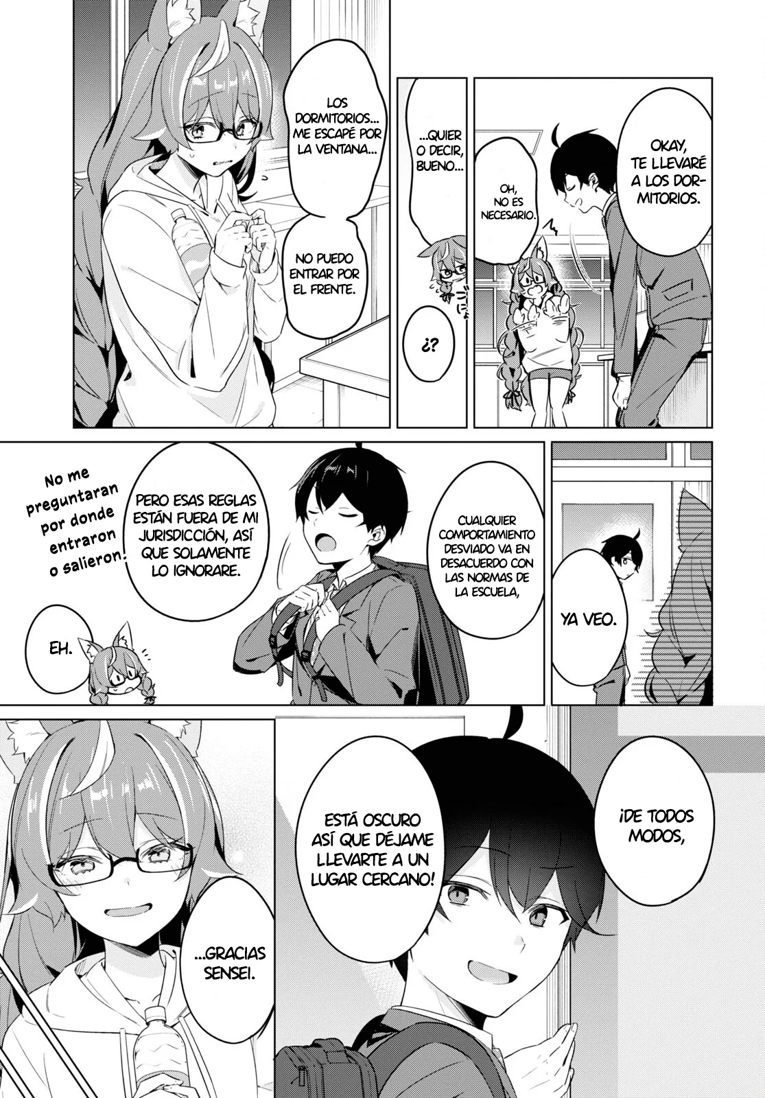 Jingai Kyoushitsu no Ningen Kirai Kyoushi ~Hitoma-sensei, Watashi-tachi ni Ningen wo Oshiete kuremasu ka….?~ Capítulo 4 - Page 22