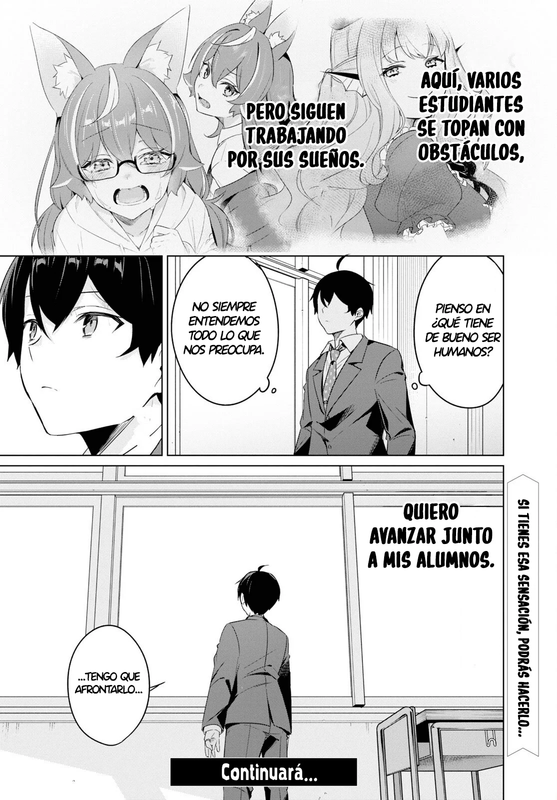 Jingai Kyoushitsu no Ningen Kirai Kyoushi ~Hitoma-sensei, Watashi-tachi ni Ningen wo Oshiete kuremasu ka….?~ Capítulo 4 - Page 29