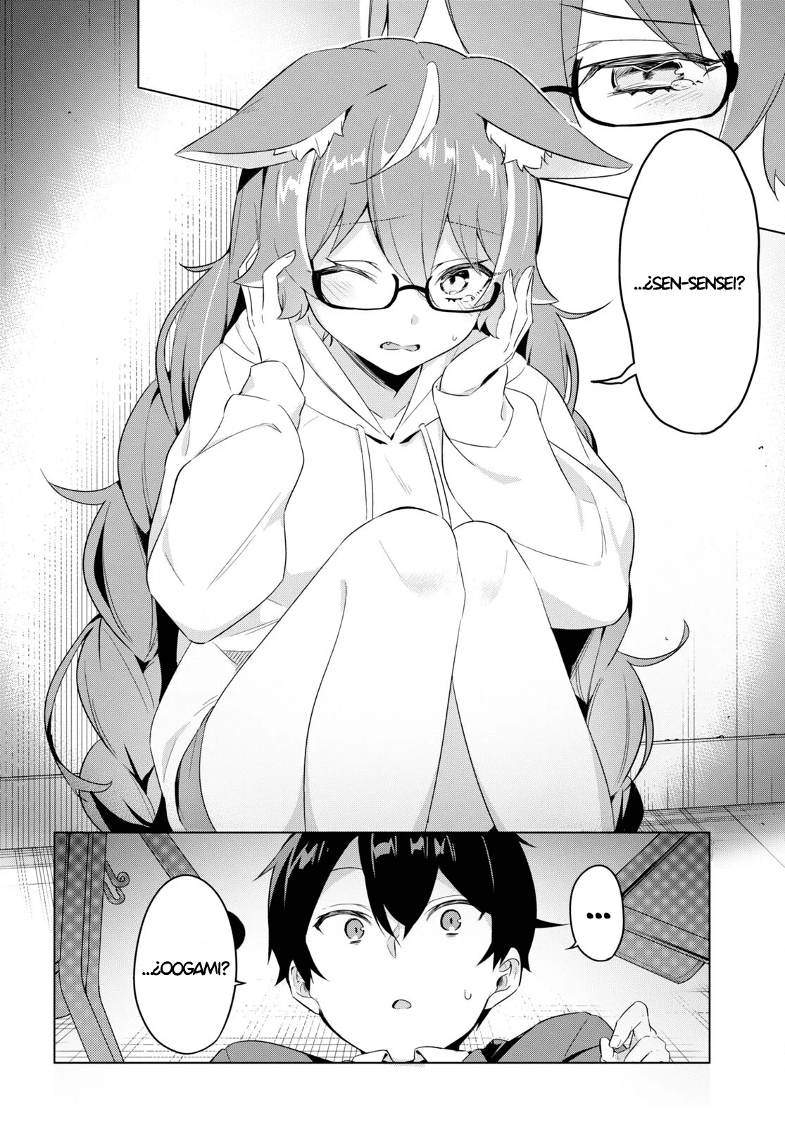 Jingai Kyoushitsu no Ningen Kirai Kyoushi ~Hitoma-sensei, Watashi-tachi ni Ningen wo Oshiete kuremasu ka….?~ Capítulo 4 - Page 9