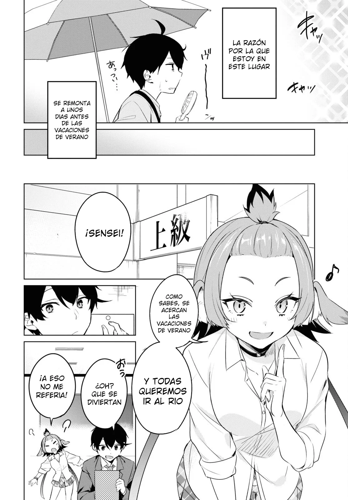 Jingai Kyoushitsu no Ningen Kirai Kyoushi ~Hitoma-sensei, Watashi-tachi ni Ningen wo Oshiete kuremasu ka….?~ Capítulo 5 - Page 10