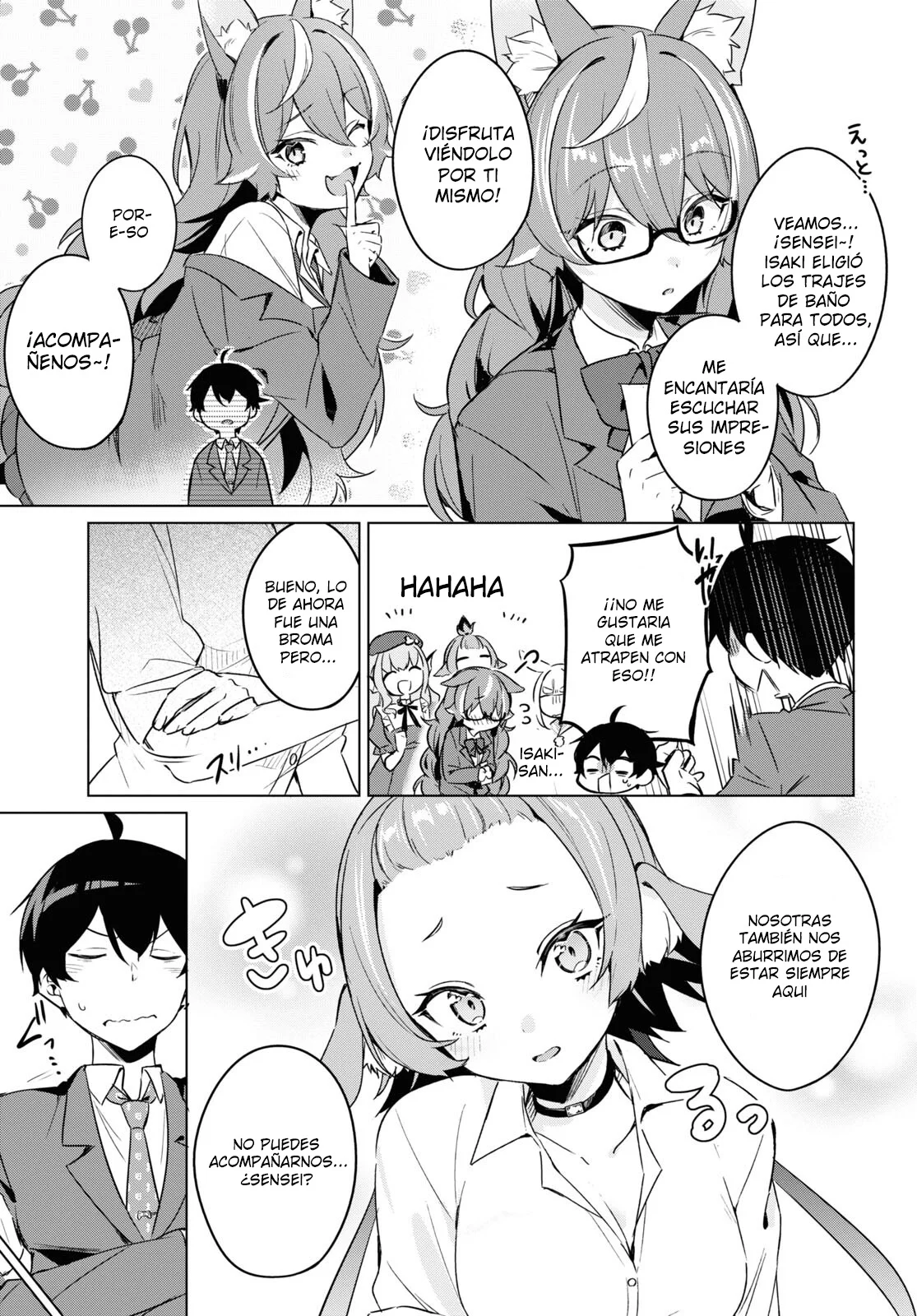 Jingai Kyoushitsu no Ningen Kirai Kyoushi ~Hitoma-sensei, Watashi-tachi ni Ningen wo Oshiete kuremasu ka….?~ Capítulo 5 - Page 13