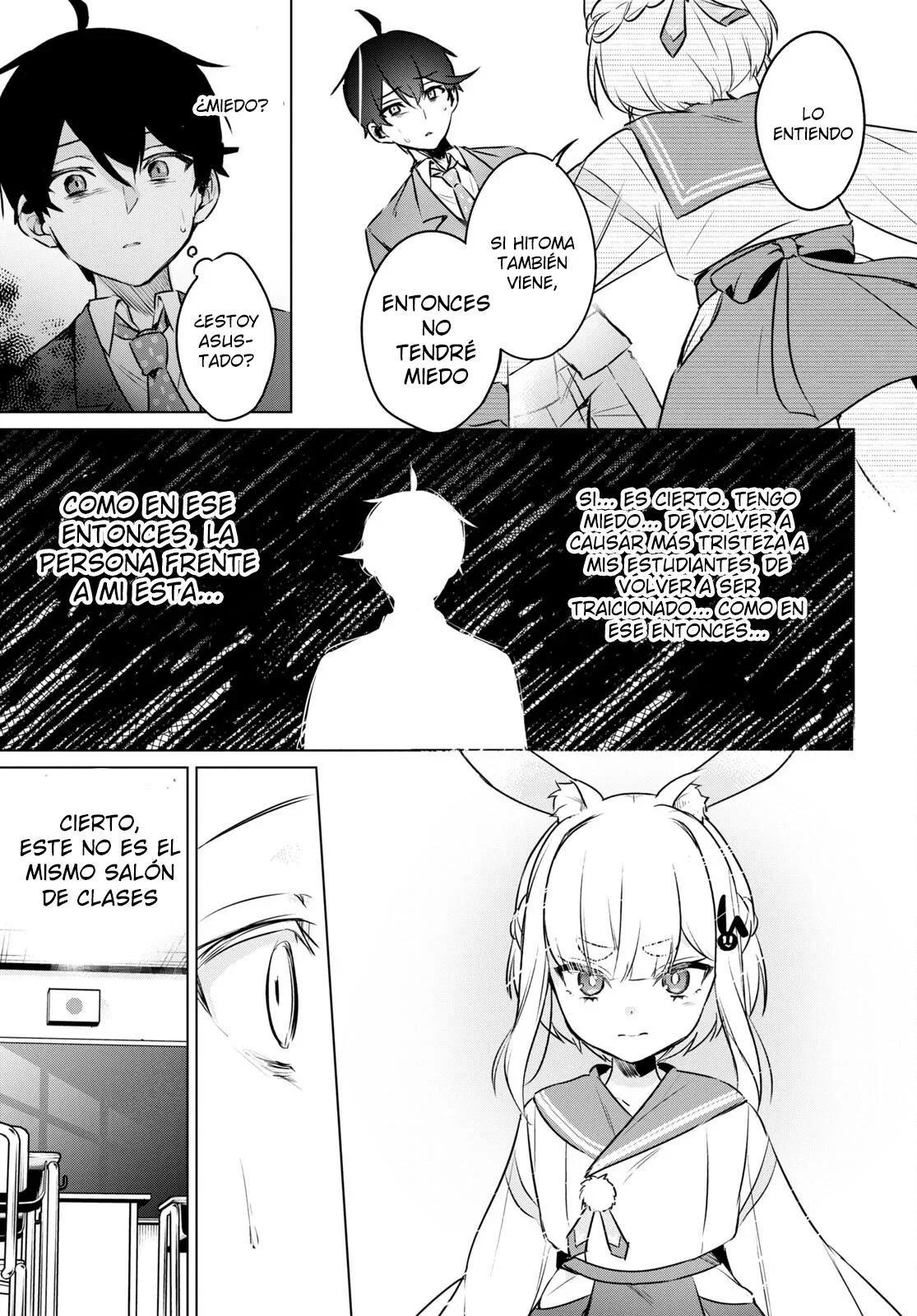 Jingai Kyoushitsu no Ningen Kirai Kyoushi ~Hitoma-sensei, Watashi-tachi ni Ningen wo Oshiete kuremasu ka….?~ Capítulo 6 - Page 21