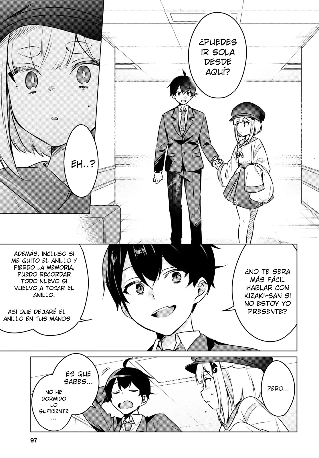 Jingai Kyoushitsu no Ningen Kirai Kyoushi ~Hitoma-sensei, Watashi-tachi ni Ningen wo Oshiete kuremasu ka….?~ Capítulo 7.1 - Page 13