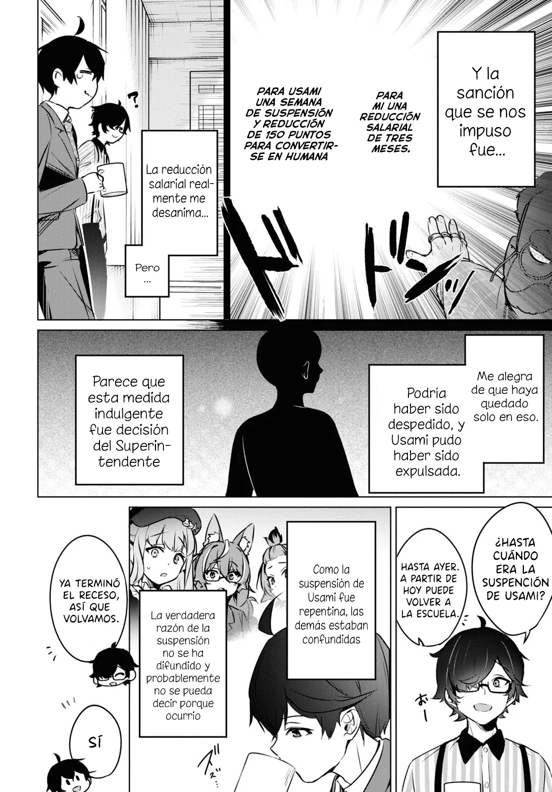 Jingai Kyoushitsu no Ningen Kirai Kyoushi ~Hitoma-sensei, Watashi-tachi ni Ningen wo Oshiete kuremasu ka….?~ Capítulo 8.2 - Page 10