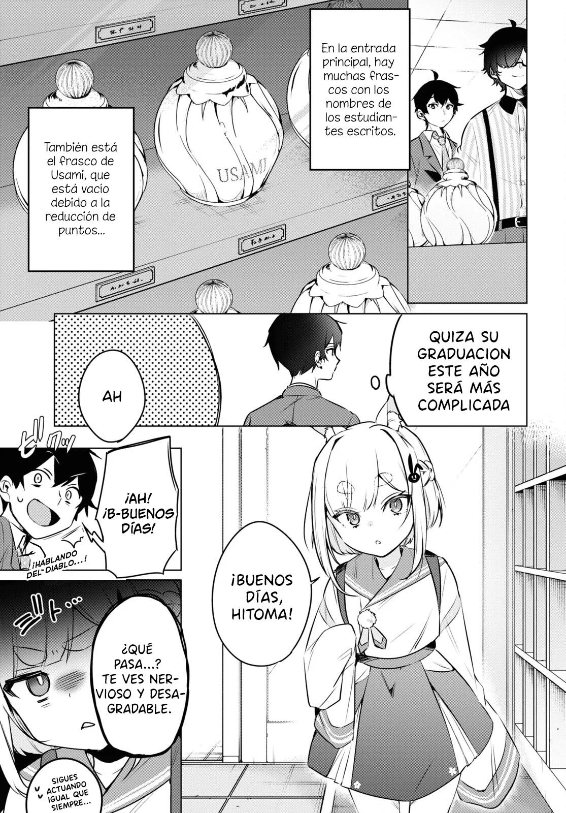 Jingai Kyoushitsu no Ningen Kirai Kyoushi ~Hitoma-sensei, Watashi-tachi ni Ningen wo Oshiete kuremasu ka….?~ Capítulo 8.2 - Page 11