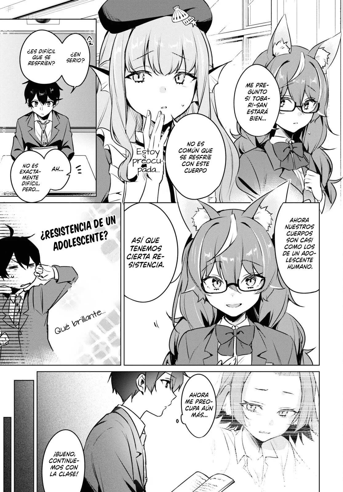 Jingai Kyoushitsu no Ningen Kirai Kyoushi ~Hitoma-sensei, Watashi-tachi ni Ningen wo Oshiete kuremasu ka….?~ Capítulo 9 - Page 11