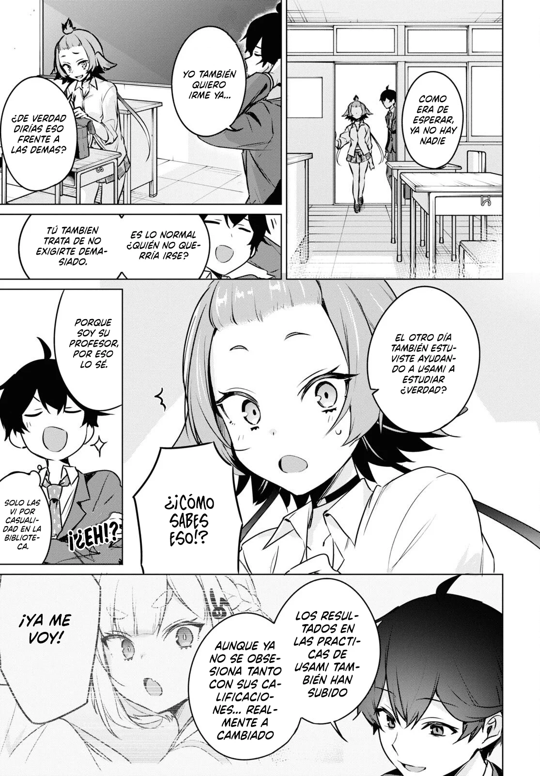 Jingai Kyoushitsu no Ningen Kirai Kyoushi ~Hitoma-sensei, Watashi-tachi ni Ningen wo Oshiete kuremasu ka….?~ Capítulo 9 - Page 19