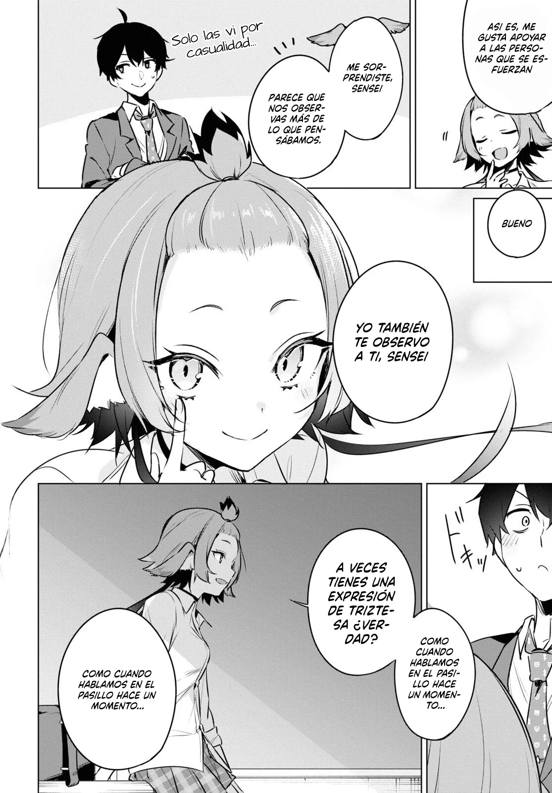 Jingai Kyoushitsu no Ningen Kirai Kyoushi ~Hitoma-sensei, Watashi-tachi ni Ningen wo Oshiete kuremasu ka….?~ Capítulo 9 - Page 20
