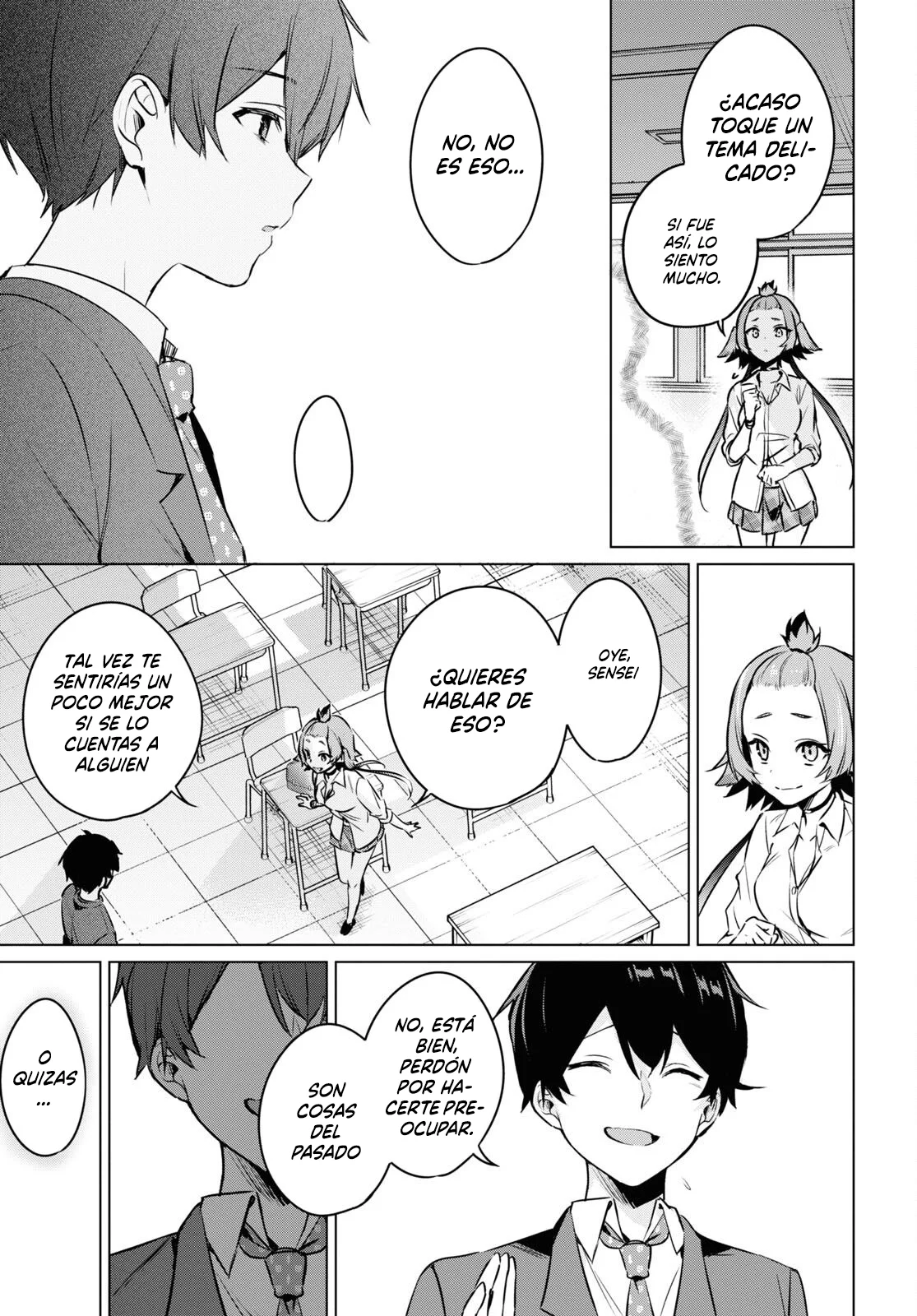 Jingai Kyoushitsu no Ningen Kirai Kyoushi ~Hitoma-sensei, Watashi-tachi ni Ningen wo Oshiete kuremasu ka….?~ Capítulo 9 - Page 21
