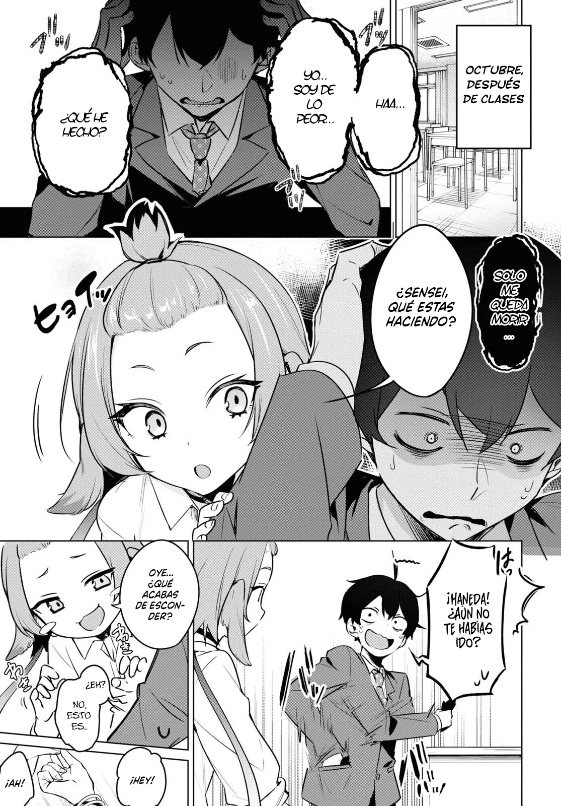 Jingai Kyoushitsu no Ningen Kirai Kyoushi ~Hitoma-sensei, Watashi-tachi ni Ningen wo Oshiete kuremasu ka….?~ Capítulo 9 - Page 5