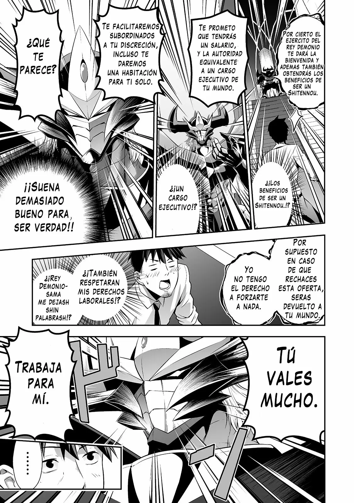 Salaryman ga isekai ni ittara shitennou ni natta hanashi Capítulo 1 - Page 10