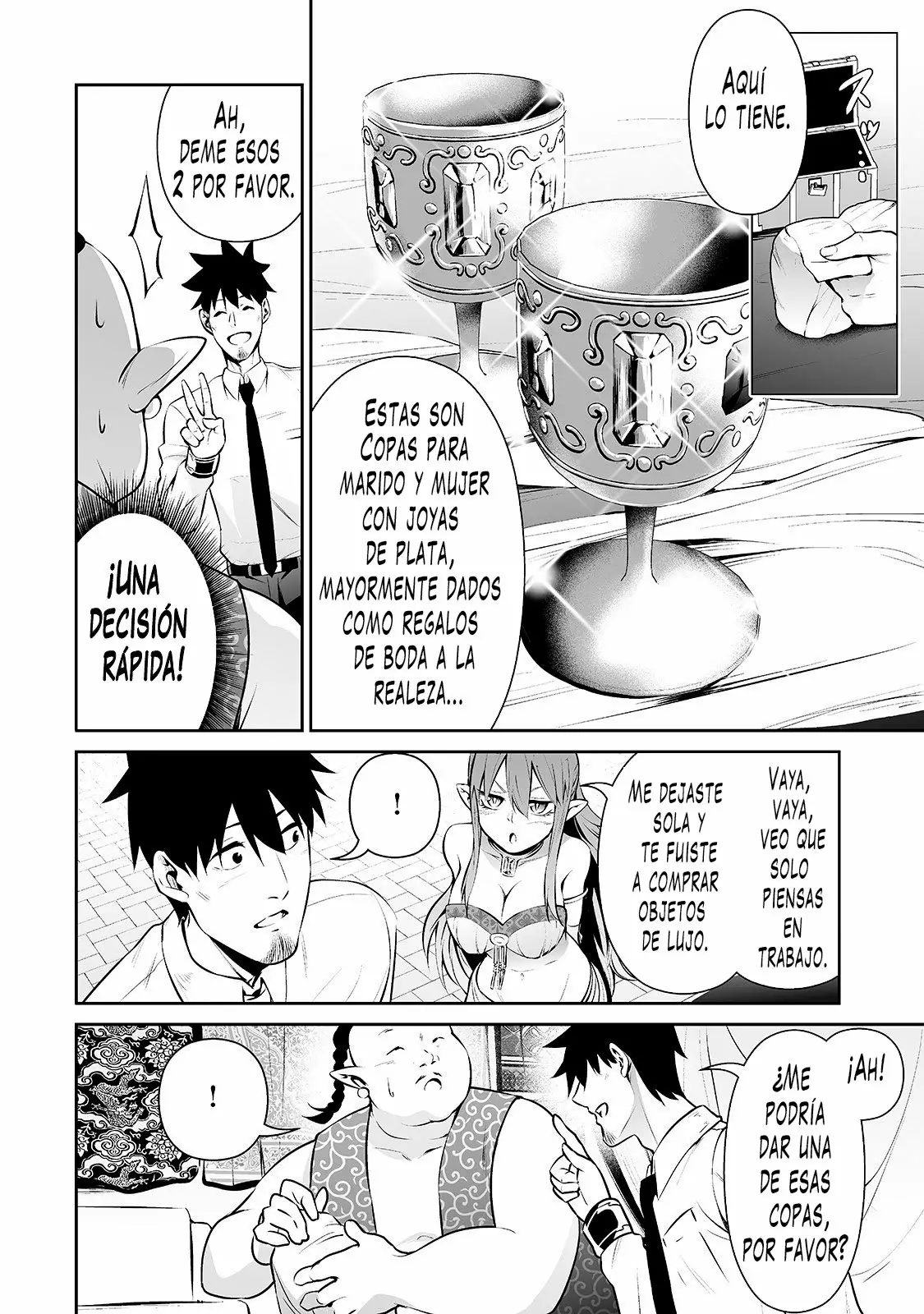 Salaryman ga isekai ni ittara shitennou ni natta hanashi Capítulo 14 - Page 13