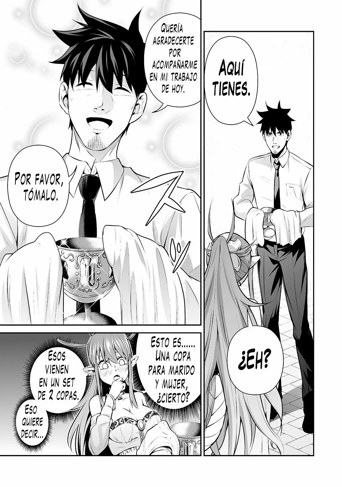 Salaryman ga isekai ni ittara shitennou ni natta hanashi Capítulo 14 - Page 14