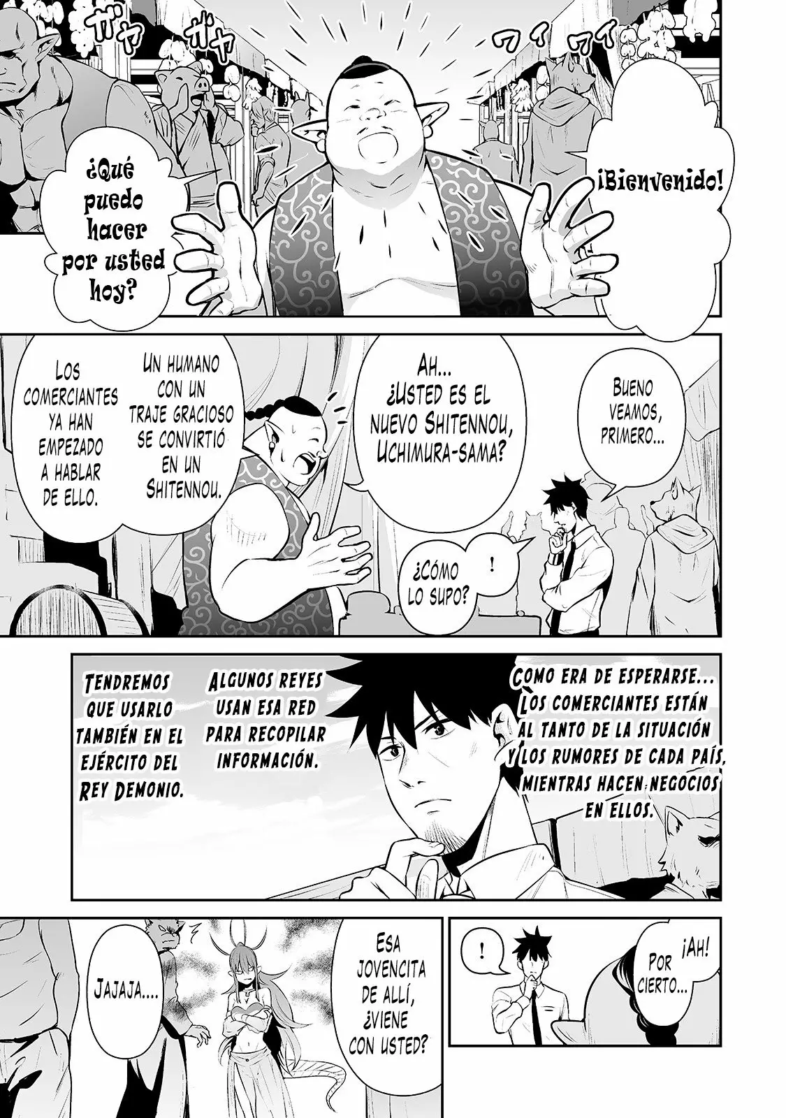 Salaryman ga isekai ni ittara shitennou ni natta hanashi Capítulo 14 - Page 8