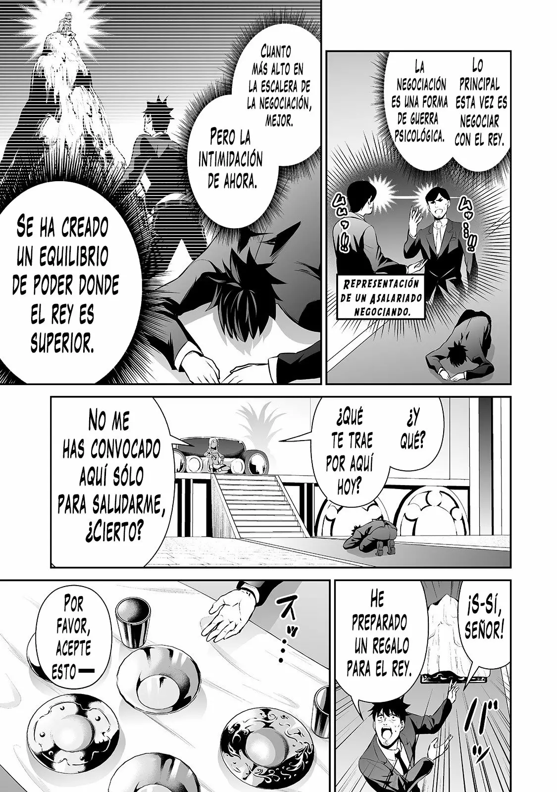 Salaryman ga isekai ni ittara shitennou ni natta hanashi Capítulo 15 - Page 8