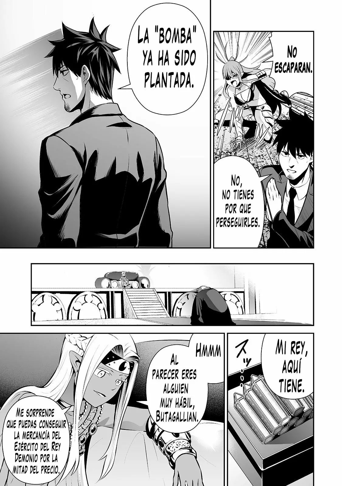 Salaryman ga isekai ni ittara shitennou ni natta hanashi Capítulo 16 - Page 16