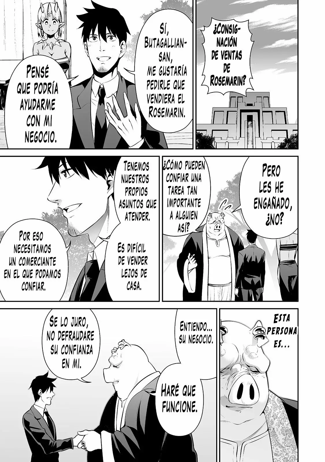 Salaryman ga isekai ni ittara shitennou ni natta hanashi Capítulo 19 - Page 16