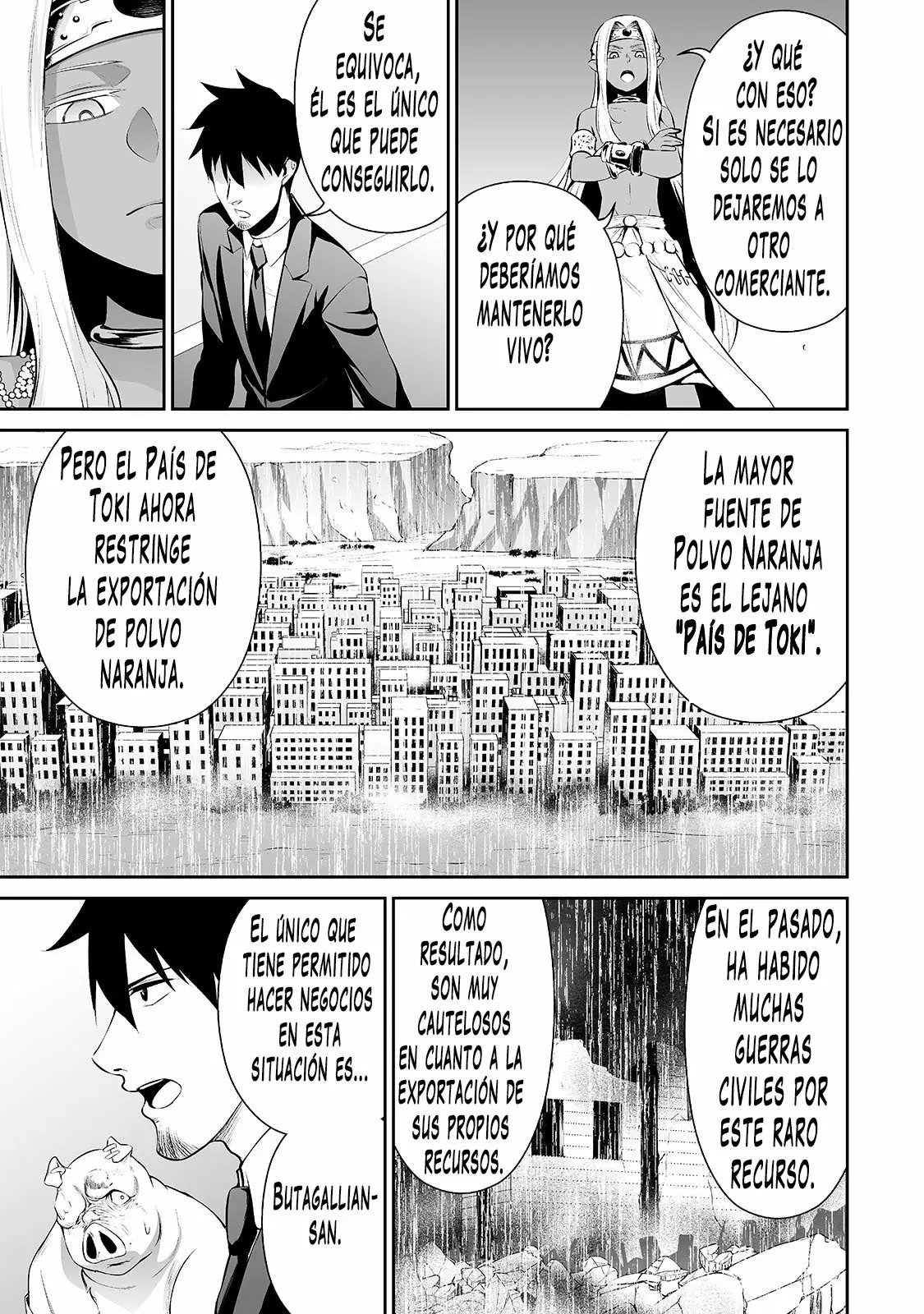 Salaryman ga isekai ni ittara shitennou ni natta hanashi Capítulo 19 - Page 4