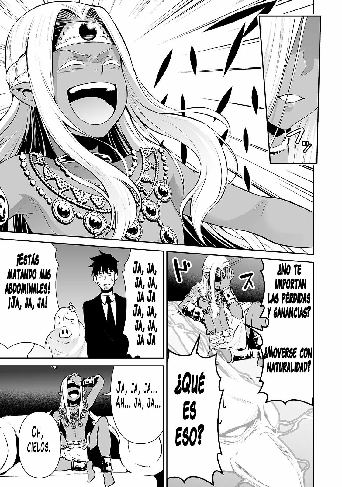 Salaryman ga isekai ni ittara shitennou ni natta hanashi Capítulo 19 - Page 8