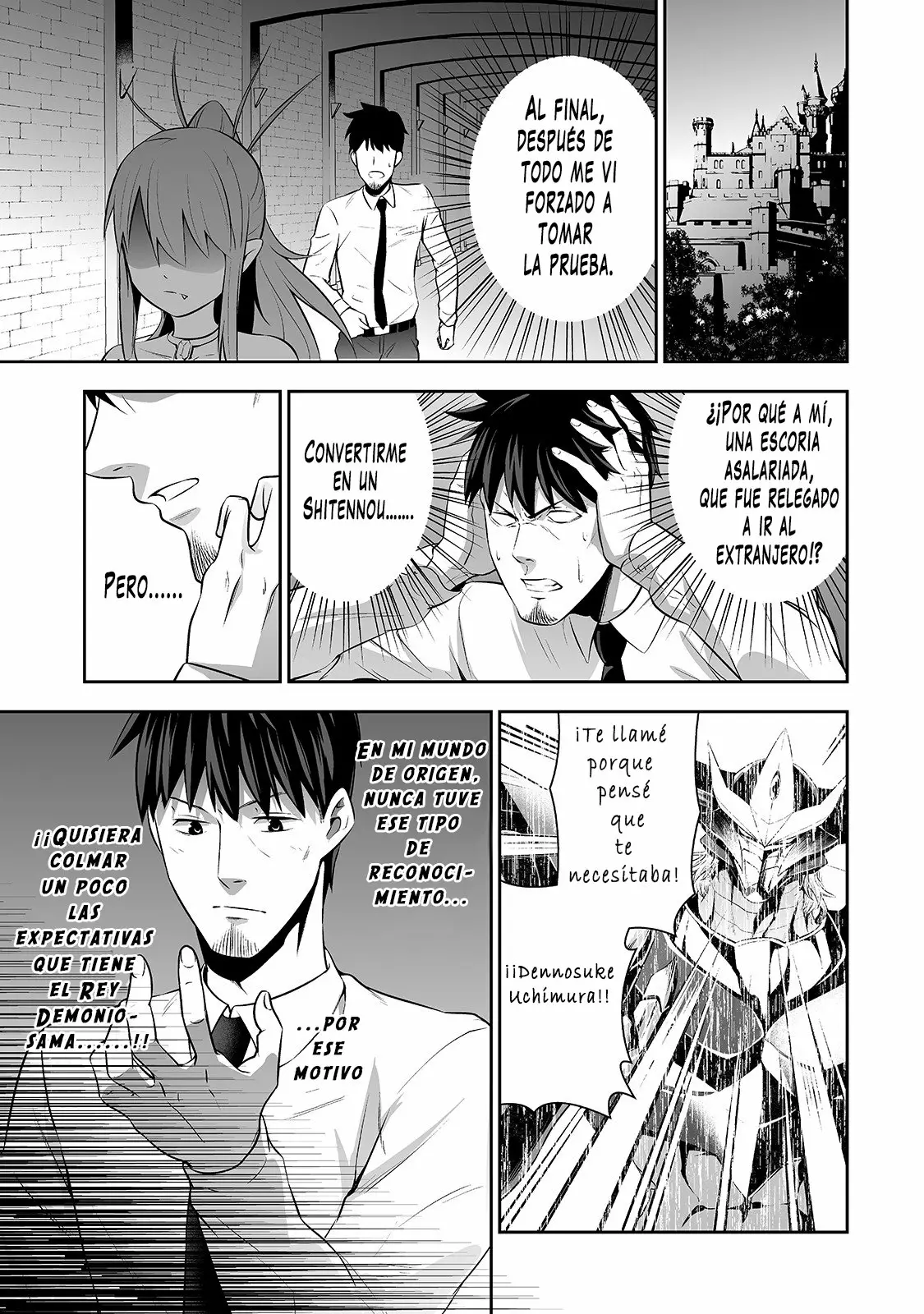 Salaryman ga isekai ni ittara shitennou ni natta hanashi Capítulo 2 - Page 4