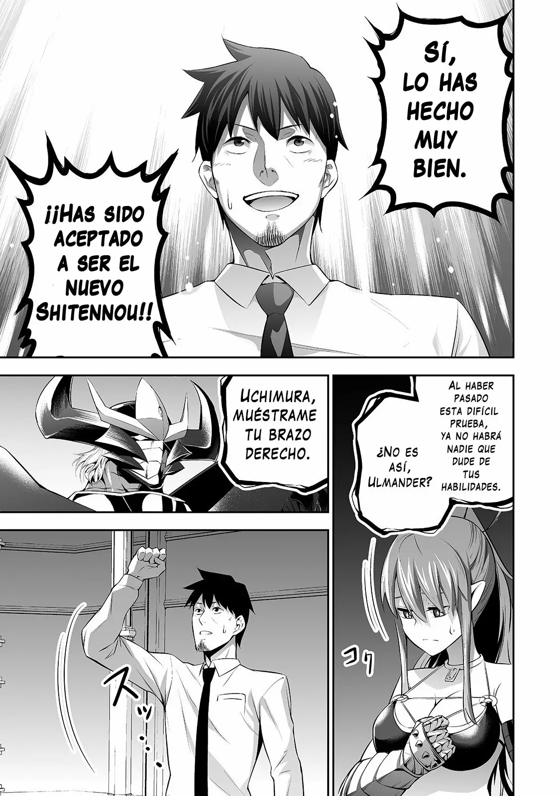 Salaryman ga isekai ni ittara shitennou ni natta hanashi Capítulo 3 - Page 12