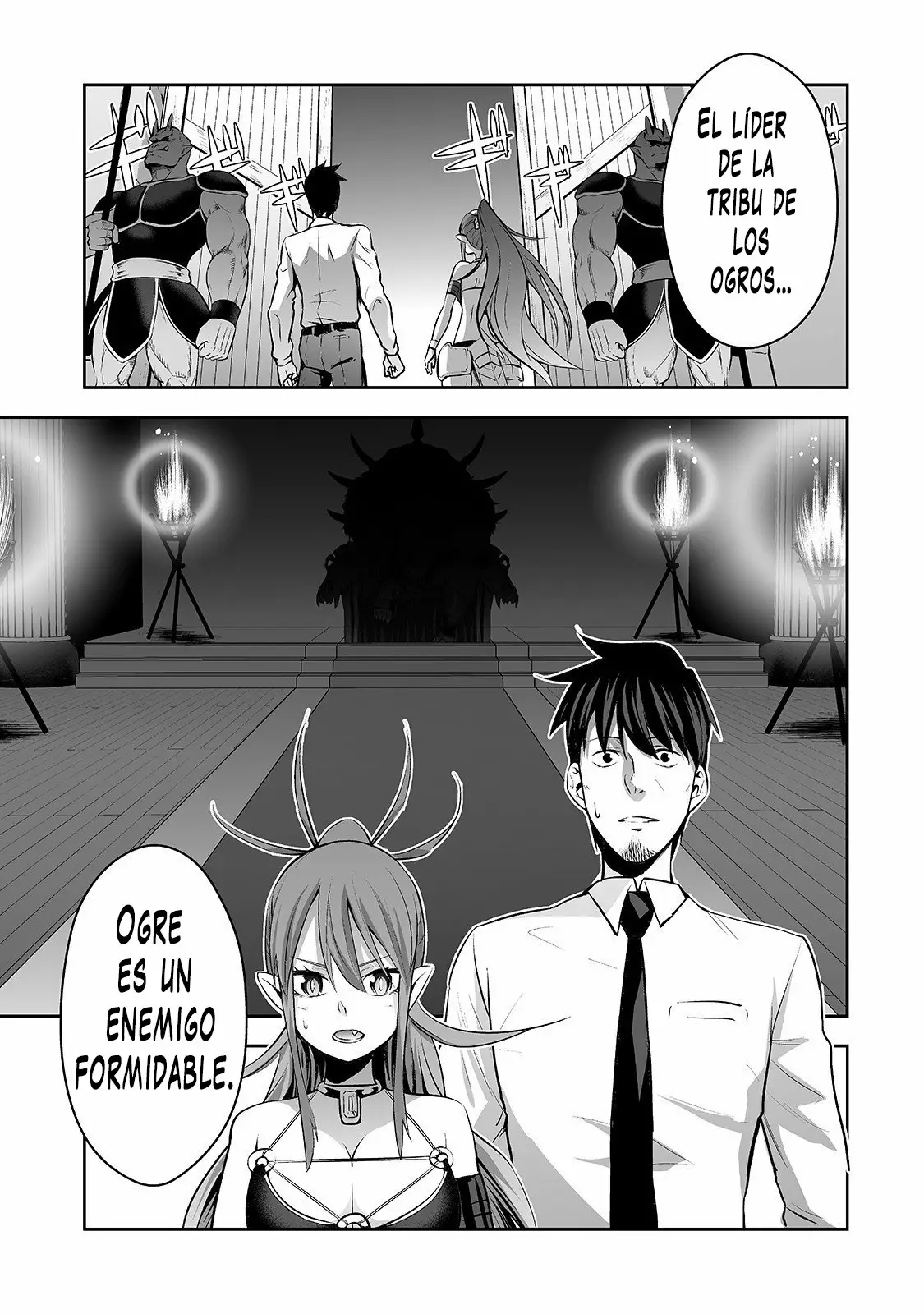 Salaryman ga isekai ni ittara shitennou ni natta hanashi Capítulo 4 - Page 8