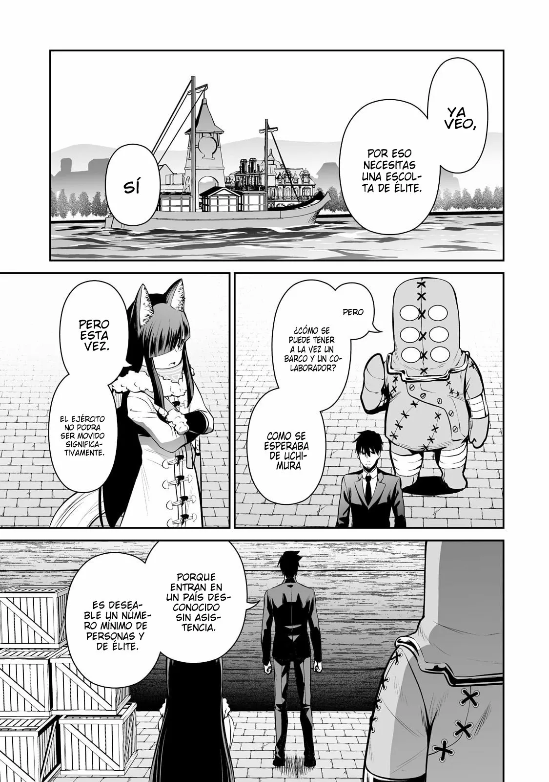 Salaryman ga isekai ni ittara shitennou ni natta hanashi Capítulo 47 - Page 3