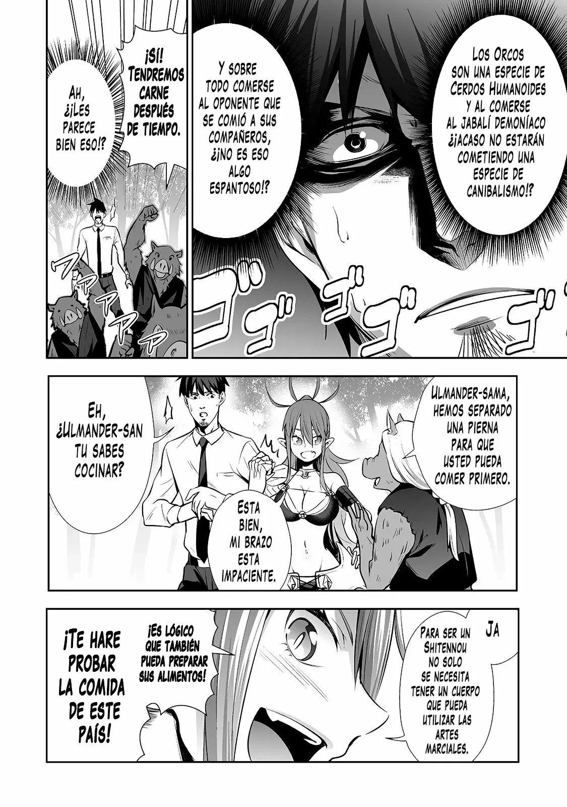 Salaryman ga isekai ni ittara shitennou ni natta hanashi Capítulo 7 - Page 3