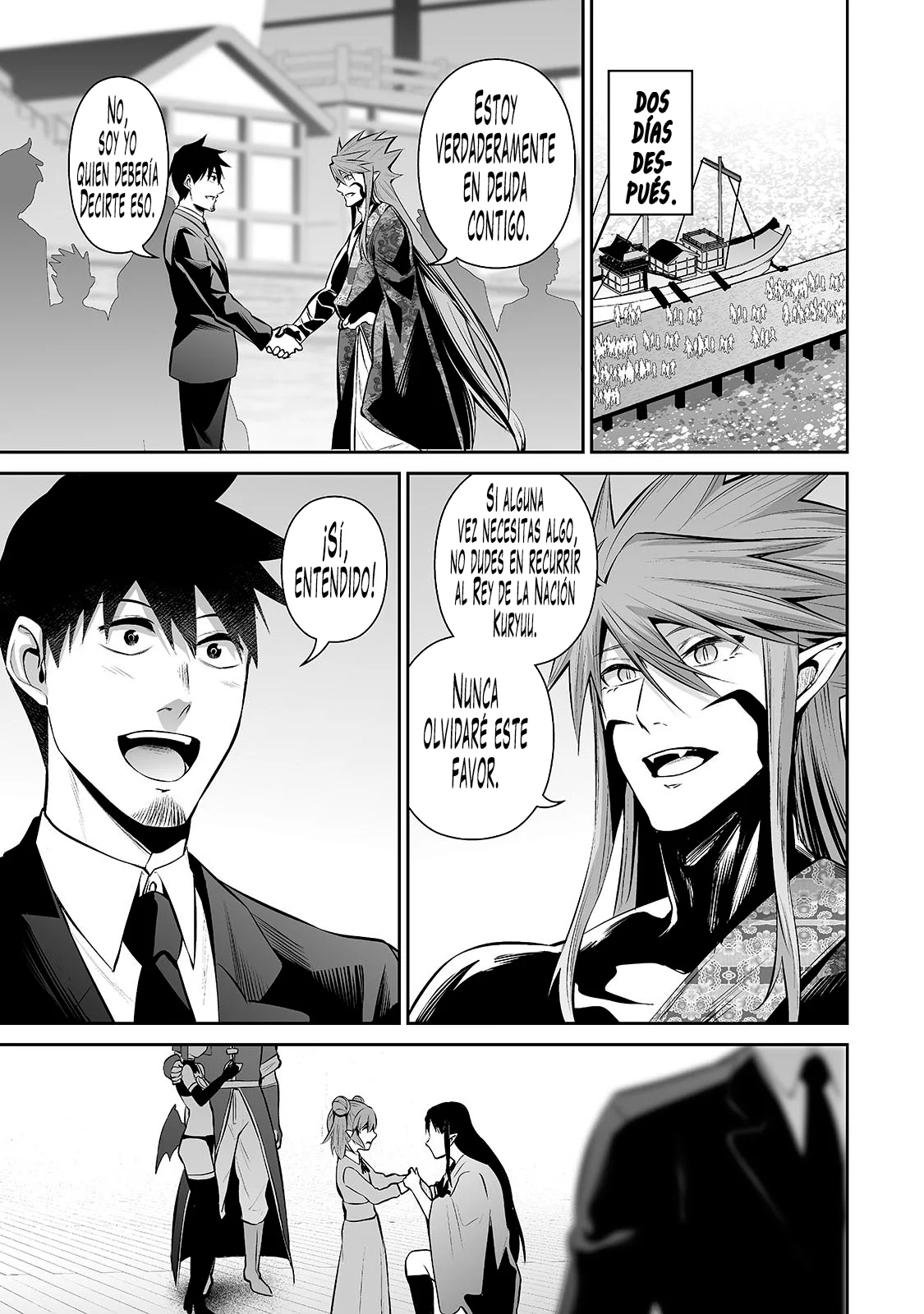 Salaryman ga isekai ni ittara shitennou ni natta hanashi Capítulo 70 - Page 4