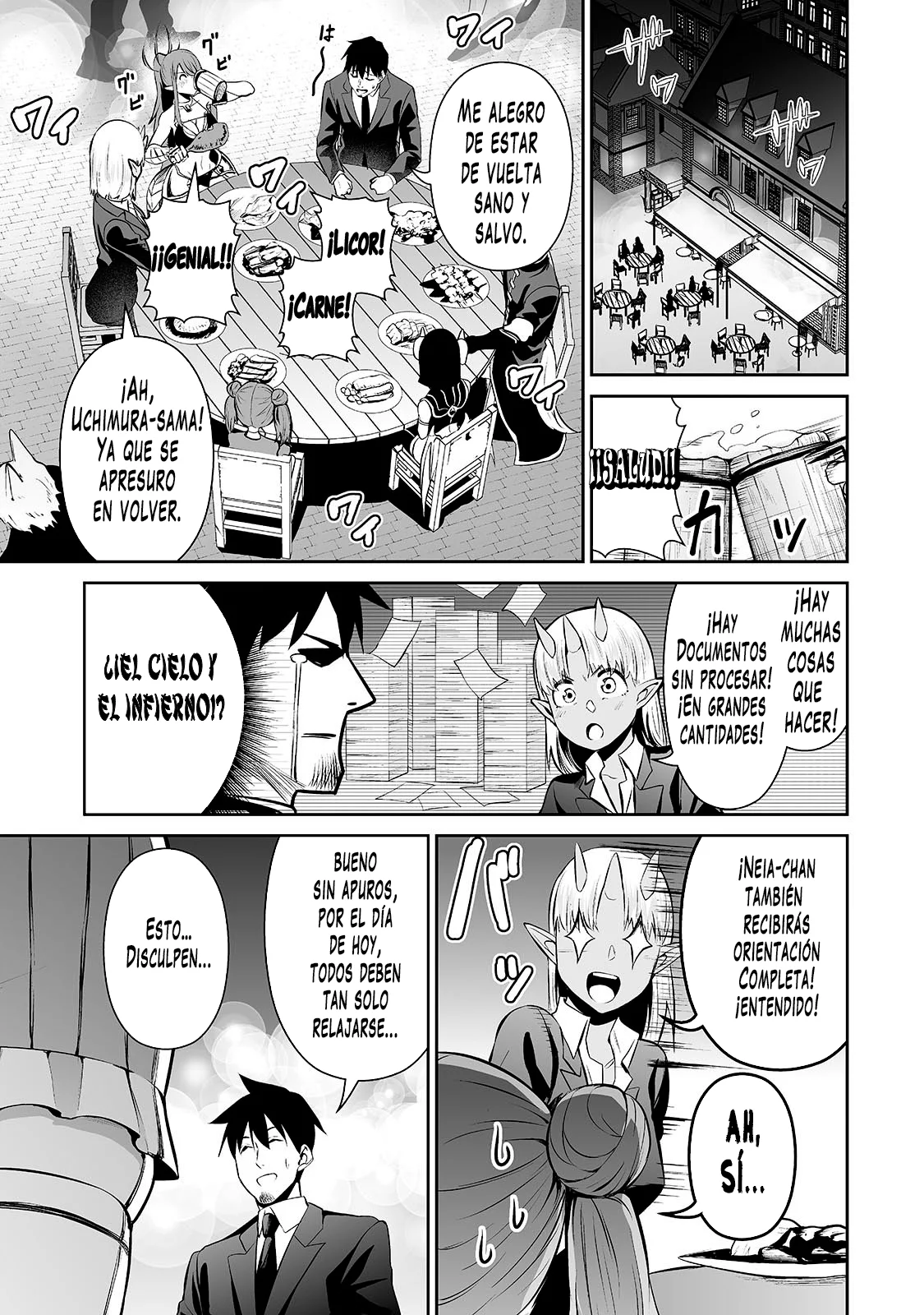 Salaryman ga isekai ni ittara shitennou ni natta hanashi Capítulo 73 - Page 6