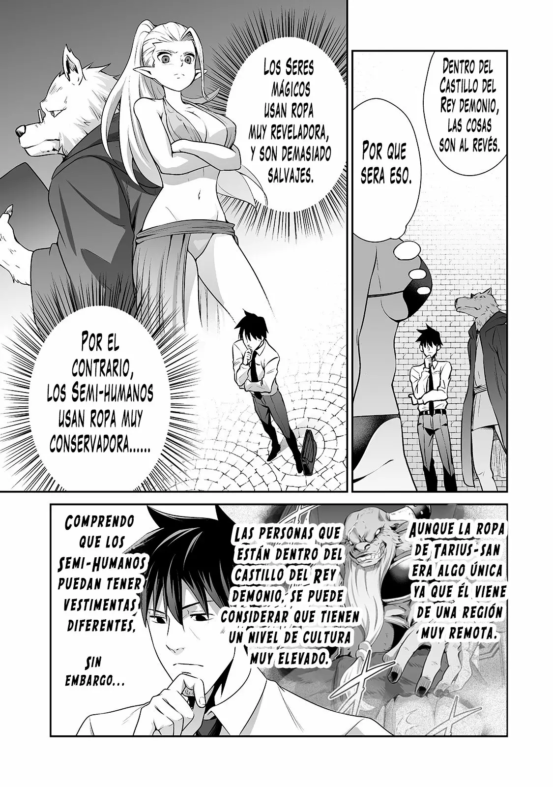 Salaryman ga isekai ni ittara shitennou ni natta hanashi Capítulo 8 - Page 8