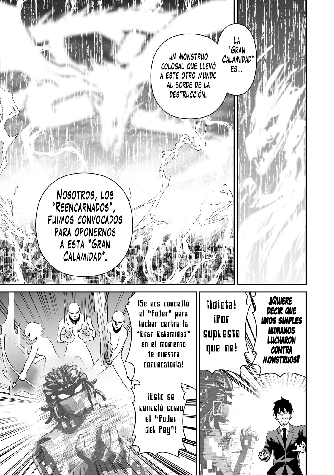 Salaryman ga isekai ni ittara shitennou ni natta hanashi Capítulo 98 - Page 8