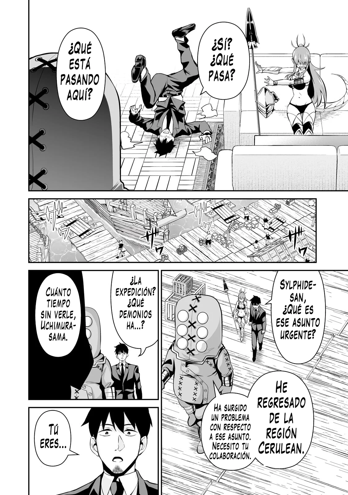 Salaryman ga isekai ni ittara shitennou ni natta hanashi Capítulo 99 - Page 7