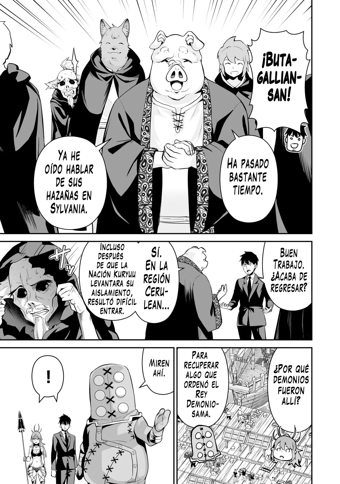 Salaryman ga isekai ni ittara shitennou ni natta hanashi Capítulo 99 - Page 8